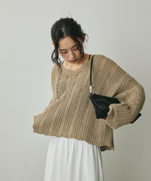 Lunea（ルネア）の「スクエアワンショルダーバッグ（ショルダーバッグ・レディース・ホワイト/ブラウン/ブラック・FREE）」の18枚目の写真