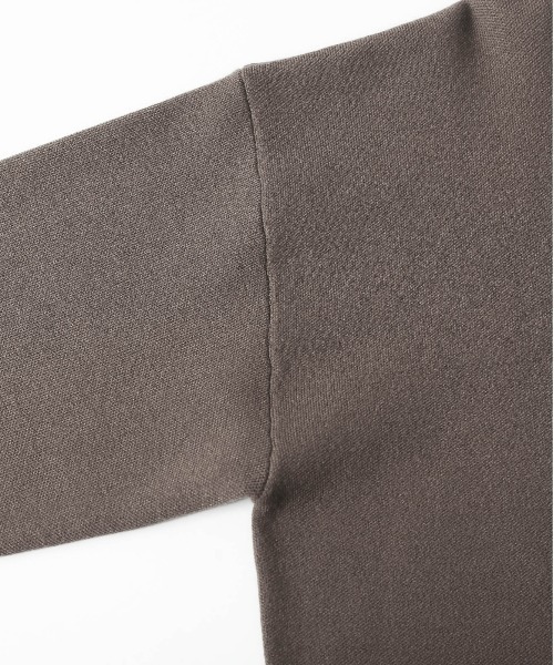 La-gemme（ラジェム）の「センタージップアップニットトップス（ニット/セーター・レディース・ブラック/オフホワイト/グレー/モカ・フリー）」の11枚目の写真