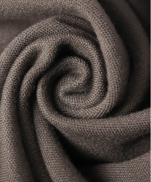 La-gemme（ラジェム）の「センタージップアップニットトップス（ニット/セーター・レディース・ブラック/オフホワイト/グレー/モカ・フリー）」の15枚目の写真