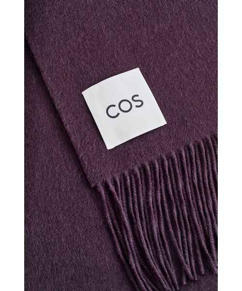 フリンジウールマフラー（マフラー）｜COS（コス）のファッション通販