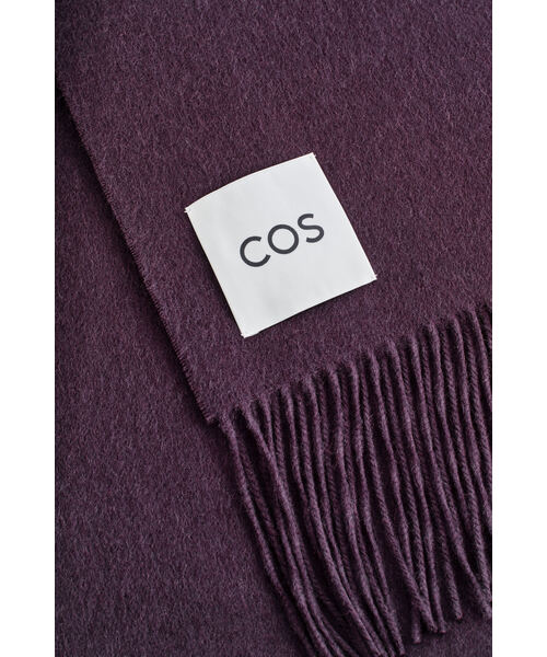 フリンジウールマフラー（マフラー）｜COS（コス）のファッション通販