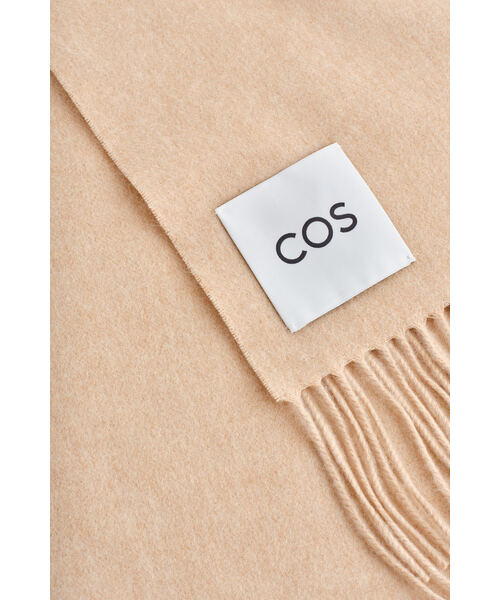 フリンジウールマフラー（マフラー）｜COS（コス）のファッション通販