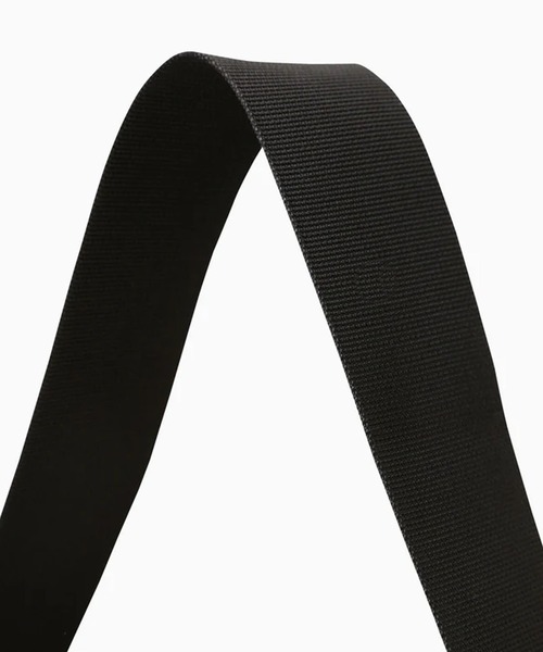 and wander（アンドワンダー）の「【入庫禁止】and wander/アンドワンダー recycle OX logo tote bag ワンポイントロゴ 2WAYトートバッグ（トートバッグ・メンズ・ブラック・FREE）」の5枚目の写真