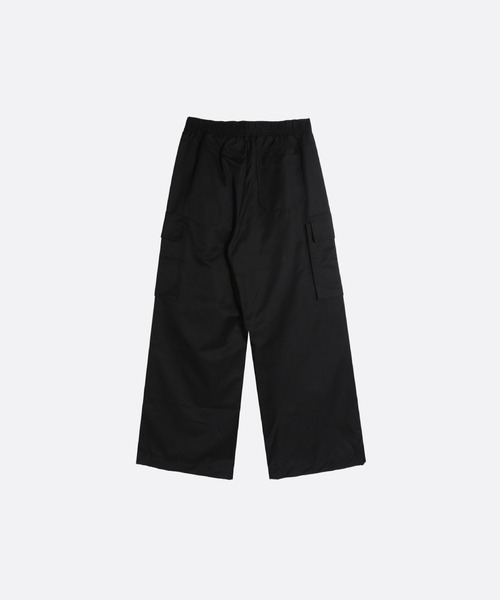 U:UME(ユーム)の「Texture Pocket Wide Pants(チノパンツ・メンズ・ブラック/カーキ・MEDIUM/SMALL)」の4枚目の写真