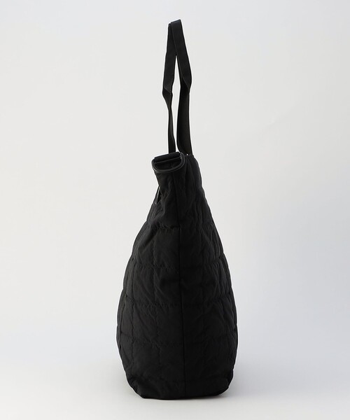 NOLLEY'S LIGHT（ノーリーズライト）の「【ADAM PATEK】 square quilt shoulder tote bag（トートバッグ・メンズ・ブラック/オリーブ・FREE）」の4枚目の写真