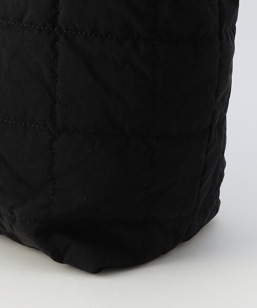 NOLLEY'S LIGHT（ノーリーズライト）の「【ADAM PATEK】 square quilt shoulder tote bag（トートバッグ・メンズ・ブラック/オリーブ・FREE）」の10枚目の写真