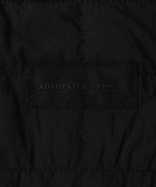 NOLLEY'S LIGHT（ノーリーズライト）の「【ADAM PATEK】 square quilt shoulder tote bag（トートバッグ・メンズ・ブラック/オリーブ・FREE）」の11枚目の写真