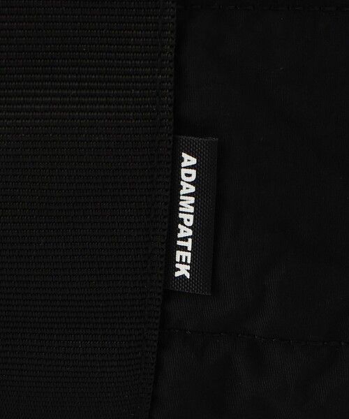 NOLLEY'S LIGHT（ノーリーズライト）の「【ADAM PATEK】 square quilt shoulder tote bag（トートバッグ・メンズ・ブラック/オリーブ・FREE）」の12枚目の写真