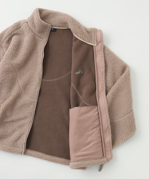 DIME(ダイム)の「DIME / ダイム POLAR FLEECE SHERPA ZIP(その他アウター・メンズ・ベージュ・MEDIUM/LARGE)」の4枚目の写真