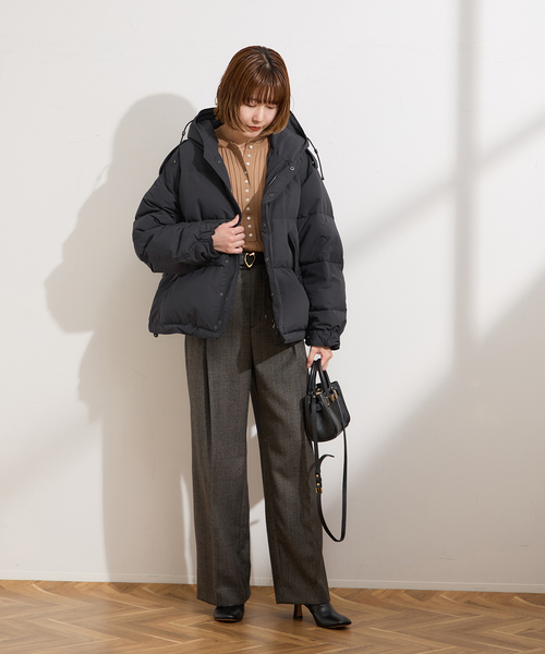 追加》【STAMMBAUM】*LESSAGEショートダウンコート（ダウンジャケット