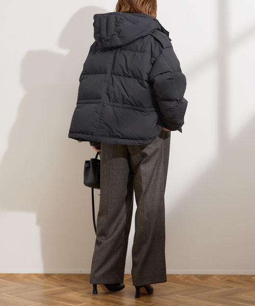 追加》【STAMMBAUM】*LESSAGEショートダウンコート（ダウンジャケット