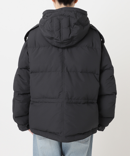 STAMMBAUM（シュタンバーム）の「《追加》【STAMMBAUM】*LESSAGEショートダウンコート（ダウンジャケット/コート・レディース・チャコールグレー/ブラック・FREE）」の15枚目の写真