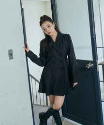 ANDGEEBEE | ダブルボタンジャケットワンピ(ワンピース)