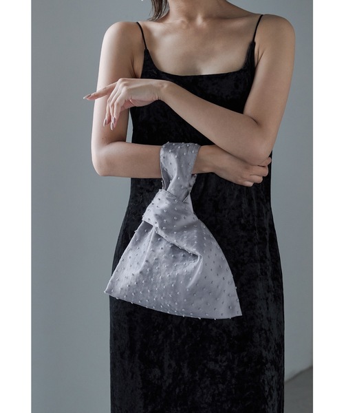 niana（ニアナ）の「ワンハンドルバッグ ドット ラメ パーティーバッグ トートバッグ 結婚式 二次会 成人式 同窓会 お呼ばれ フォーマル オケージョン（ハンドバッグ・レディース・ブラック/シルバー/ベージュ/ベージュ系その他/ブラウン系その他/グレー系その他/ブラック系その他/ピンク系その他/グリーン系その他・FREE）」の11枚目の写真