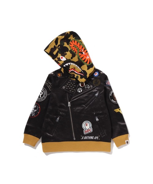 A BATHING APE ア ベイシング エイプ パーカー サイズ:L 00s NFS限定 猿迷彩 ジップ スウェットパーカー ブルーカモ トップス フーディー