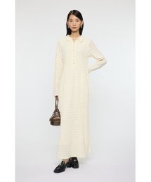 MOUSSY | L/S MERMAID LACE ロングドレス(ワンピース)