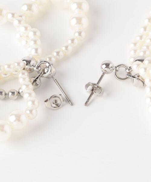 KBF（ケイビーエフ）の「パールボールピアス（ピアス（両耳用）・レディース・ホワイト系その他・ONE）」の7枚目の写真