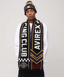 AVIREX AIR RACING CLUB LINE SOCCER MUFFLER / アヴィレックス エアレーシングクラブ ライン サッカーマフラー