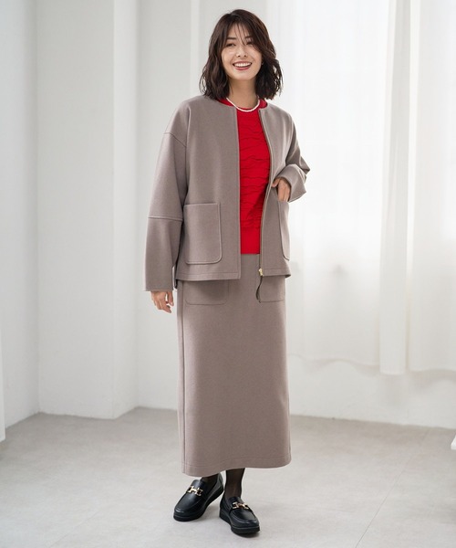 FOUND GOOD（ファウンドグッド）の「フクロジャガードニットPO（ニット/セーター・レディース・レッド系5/ブラック/アイボリー・L/M/S）」の11枚目の写真