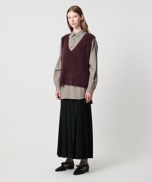 Steven Alan（スティーブンアラン）の「＜Steven Alan＞ドルマン スリーブ シャツ（シャツ/ブラウス・レディース・ブラック/ベージュ/ダークグレー・M/S）」の15枚目の写真