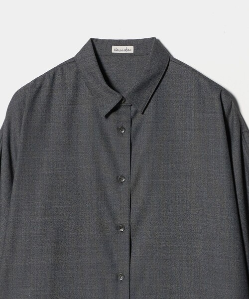 Steven Alan（スティーブンアラン）の「＜Steven Alan＞ドルマン スリーブ シャツ（シャツ/ブラウス・レディース・ブラック/ベージュ/ダークグレー・M/S）」の21枚目の写真