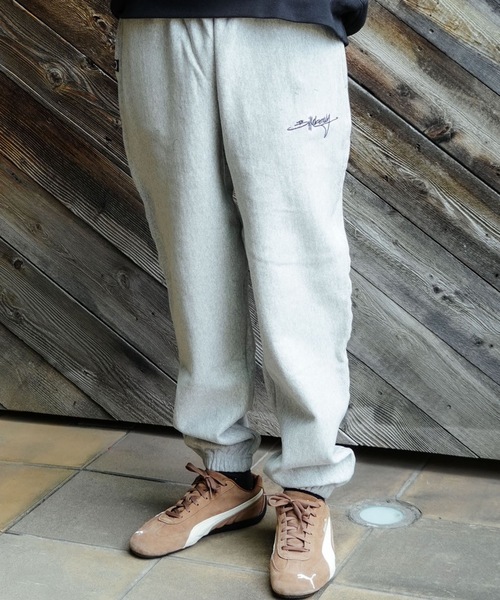 BILLABONG(ビラボン)の「BILLABONG メンズ HEAVY BAREEL PANTS セットアップボトムス 【2025年秋冬モデル】 @autumn/ビラボンスウェットパンツ(SET UP・セットアップ対応可能・空港コーデ)(スウェットパンツ・メンズ・グレー/ブラック系その他/レッド系その他・MEDIUM/LARGE/X-LARGE)」の3枚目の写真