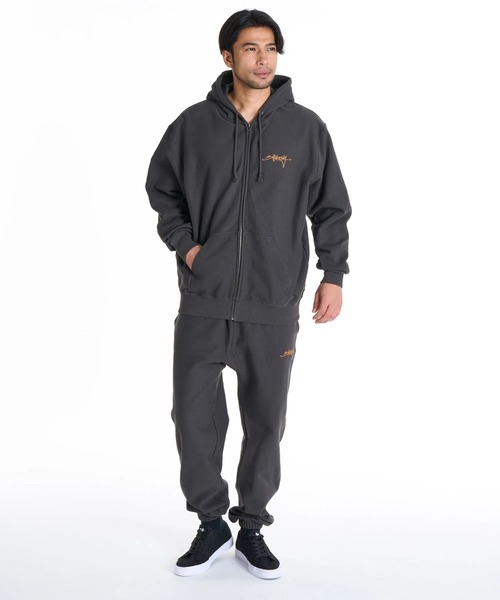 BILLABONG(ビラボン)の「BILLABONG メンズ HEAVY BAREEL PANTS セットアップボトムス 【2025年秋冬モデル】 @autumn/ビラボンスウェットパンツ(SET UP・セットアップ対応可能・空港コーデ)(スウェットパンツ・メンズ・グレー/ブラック系その他/レッド系その他・MEDIUM/LARGE/X-LARGE)」の15枚目の写真