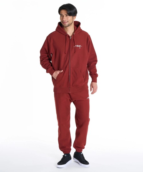 BILLABONG(ビラボン)の「BILLABONG メンズ HEAVY BAREEL PANTS セットアップボトムス 【2025年秋冬モデル】 @autumn/ビラボンスウェットパンツ(SET UP・セットアップ対応可能・空港コーデ)(スウェットパンツ・メンズ・グレー/ブラック系その他/レッド系その他・MEDIUM/LARGE/X-LARGE)」の5枚目の写真