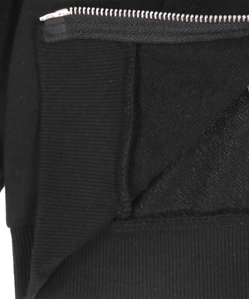 ANAP kids（アナップキッズ）の「ヒョウ柄ファー付フーディーパーカー【ジュニアお揃い】（パーカー・キッズ・ブラック/ライトグレー/ピンク・130/120/110）」の17枚目の写真