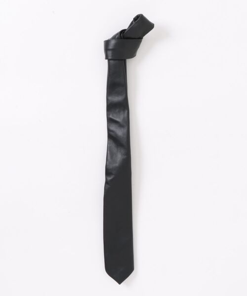 【RES】【ADAMPATEK】leather narrow tie