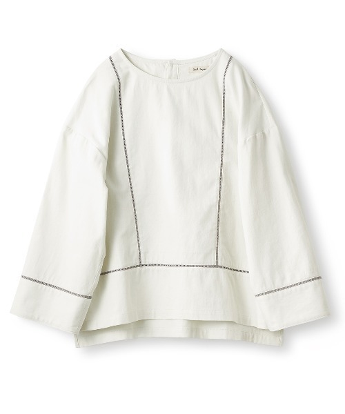 and myera(アンド マイラ)の「and myera 梯子レースのトップス(その他トップス・レディース・グレー系その他/カーキ・L/LL/M/S)」の8枚目の写真