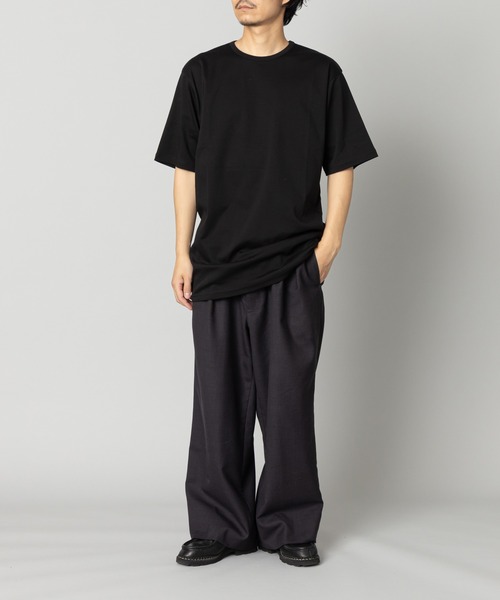 kuros'(クロス)の「mono-kuros' コットン レギュラー Tシャツ(Tシャツ/カットソー・メンズ・ホワイト/ブラック・MEDIUM/LARGE/X-LARGE)」の10枚目の写真