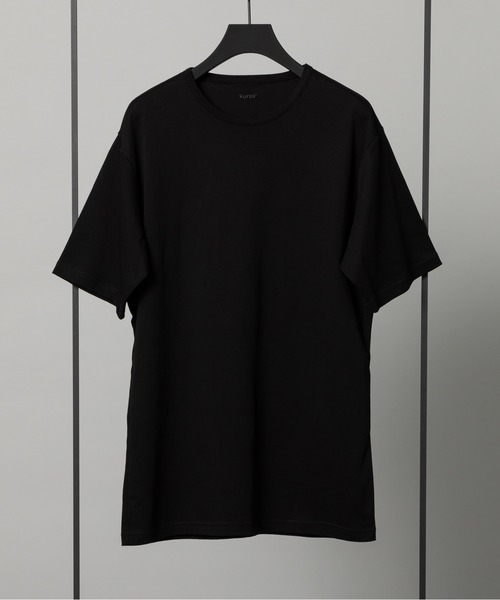 kuros'(クロス)の「mono-kuros' コットン レギュラー Tシャツ(Tシャツ/カットソー・メンズ・ホワイト/ブラック・MEDIUM/LARGE/X-LARGE)」の17枚目の写真