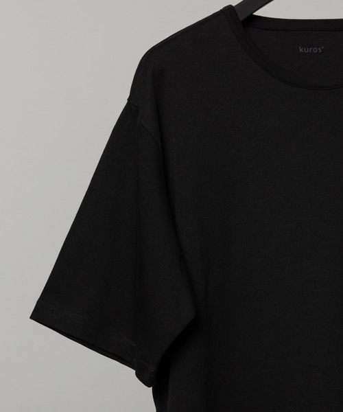 kuros'(クロス)の「mono-kuros' コットン レギュラー Tシャツ(Tシャツ/カットソー・メンズ・ホワイト/ブラック・MEDIUM/LARGE/X-LARGE)」の21枚目の写真