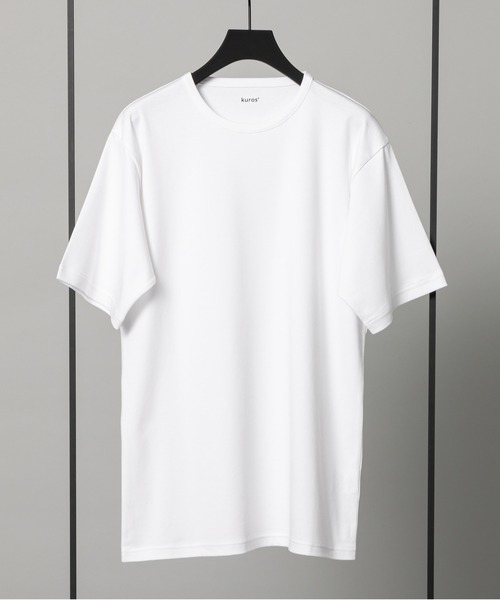 kuros'(クロス)の「mono-kuros' コットン レギュラー Tシャツ(Tシャツ/カットソー・メンズ・ホワイト/ブラック・MEDIUM/LARGE/X-LARGE)」の16枚目の写真