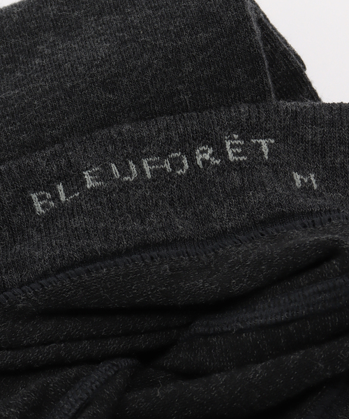 Spick & Span(スピックアンドスパン)の「BLEU FORET / ブルーフォレ VELVET COMBED コットンタイツ(タイツ/ストッキング・レディース・チャコールグレー/ブラック/グレー/ボルドー・MEDIUM)」の6枚目の写真
