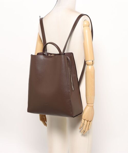Ungrid(アングリッド)の「【Ungrid/アングリッド】 2way軽量トートリュック(バックパック/リュック・レディース・ブラック/ベージュ/キャメル/ダークブラウン・FREE)」の18枚目の写真