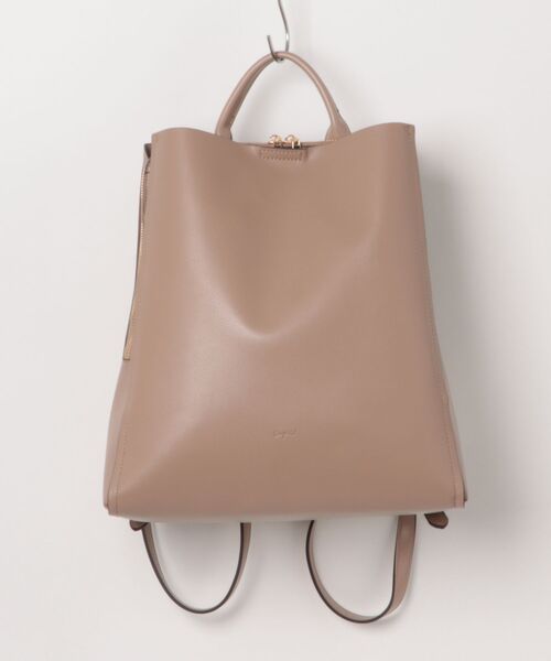 Ungrid(アングリッド)の「【Ungrid/アングリッド】 2way軽量トートリュック(バックパック/リュック・レディース・ブラック/ベージュ/キャメル/ダークブラウン・FREE)」の21枚目の写真