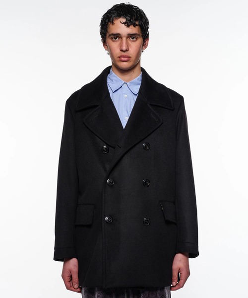 MARKAWERE ウールカシミヤナッピングワッシャー ウォークアバウト