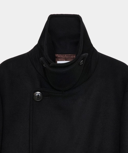 markaware/marka】ウールシルクカシミヤビーバー / ブリッジコート