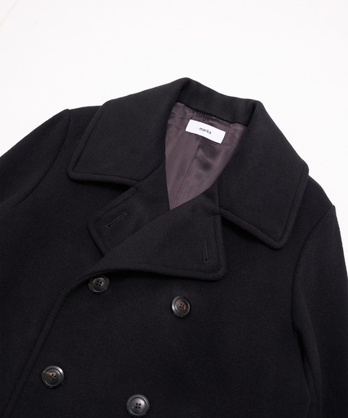 【MARKAWARE】23AWウールコート markaware/marka】ウールシルクカシミヤビーバー / ブリッジコート
