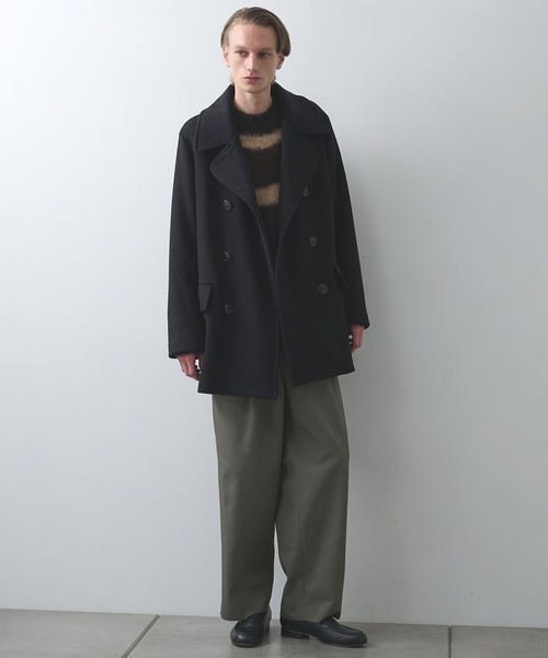 markaware/marka】ウールシルクカシミヤビーバー / ブリッジコート