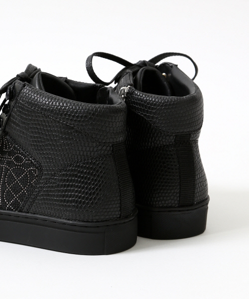 5351 POUR LES HOMMES（ゴーサンゴーイチプールオム）の「カスタムハイカットスニーカー（スニーカー・メンズ・ブラック・40/42/44/46）」の4枚目の写真