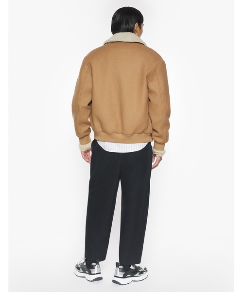 Maison Kitsune（メゾンキツネ）の「SHEARLING COLLAR JACKET（ブルゾン・メンズ・ブラウン・XS/S/M/L）」の4枚目の写真