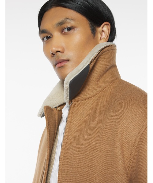 Maison Kitsune（メゾンキツネ）の「SHEARLING COLLAR JACKET（ブルゾン・メンズ・ブラウン・XS/S/M/L）」の7枚目の写真
