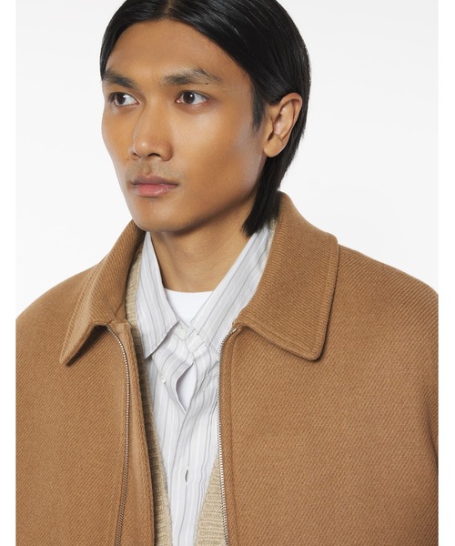 Maison Kitsune（メゾンキツネ）の「SHEARLING COLLAR JACKET（ブルゾン・メンズ・ブラウン・XS/S/M/L）」の8枚目の写真