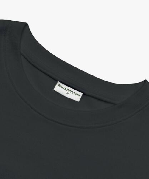 ESCAPEFROM(エスケープフロム)の「グリーン1985リズプリントオーバーサイズ半袖Tシャツチャコール(Tシャツ/カットソー・レディース・その他・MEDIUM/LARGE/SMALL)」の4枚目の写真