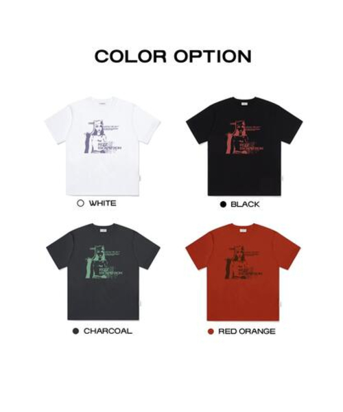 ESCAPEFROM(エスケープフロム)の「グリーン1985リズプリントオーバーサイズ半袖Tシャツチャコール(Tシャツ/カットソー・レディース・その他・MEDIUM/LARGE/SMALL)」の6枚目の写真