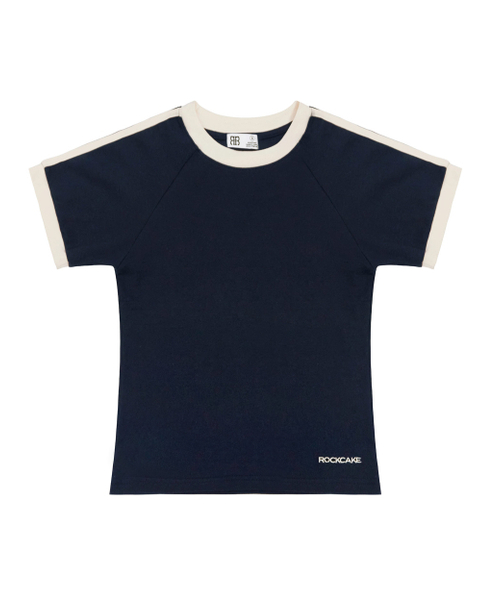 ROCKCAKE(ロックケーキ)の「Sports 96 Lace Crop Top - Navy(Tシャツ/カットソー・レディース・その他・MEDIUM/SMALL)」の2枚目の写真