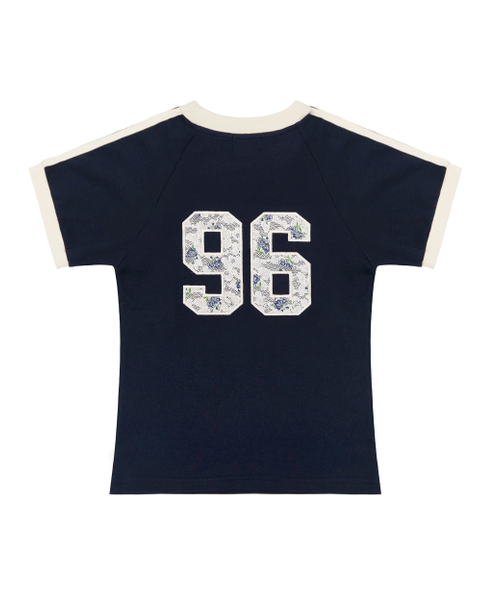 ROCKCAKE(ロックケーキ)の「Sports 96 Lace Crop Top - Navy(Tシャツ/カットソー・レディース・その他・MEDIUM/SMALL)」の3枚目の写真